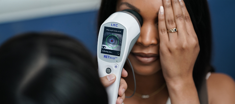 Soundview Eye Center | Diabetic Eye Exams, Macular Degeneration and RETeval Handheld ERG